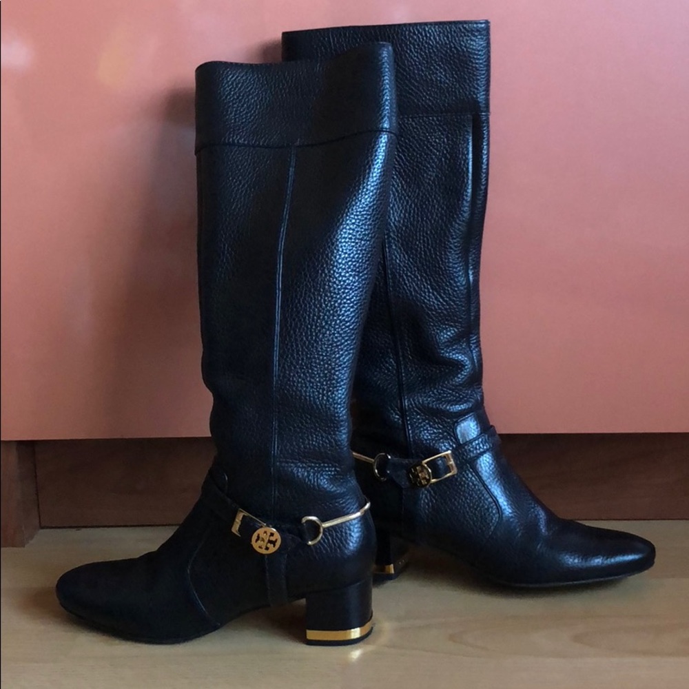 Tory Burch leather boots